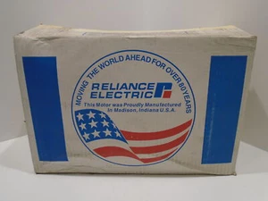 *NEW* RELIANCE P48H1306P ELECTRIC MOTOR 1/3HP 208/230/460V 3PH 3450RPM - Picture 1 of 6