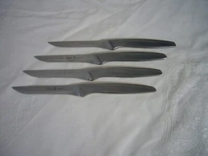 Set of 4 J.A.Henckels International steak knives, 35199-100, 4" stainless EC - Picture 1 of 3
