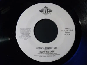 Marvin Sease - Hittin' & Runnin' Unplayed Original JIVE 45 Record 1994 Hip-Hop - Picture 1 of 2