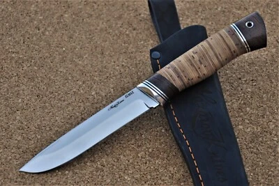 Elmax ROSTFREI Outdoor Jagd Messer Nazarov Knives Russland Handarbeit HRC62 Скиф - Bild 1 von 4