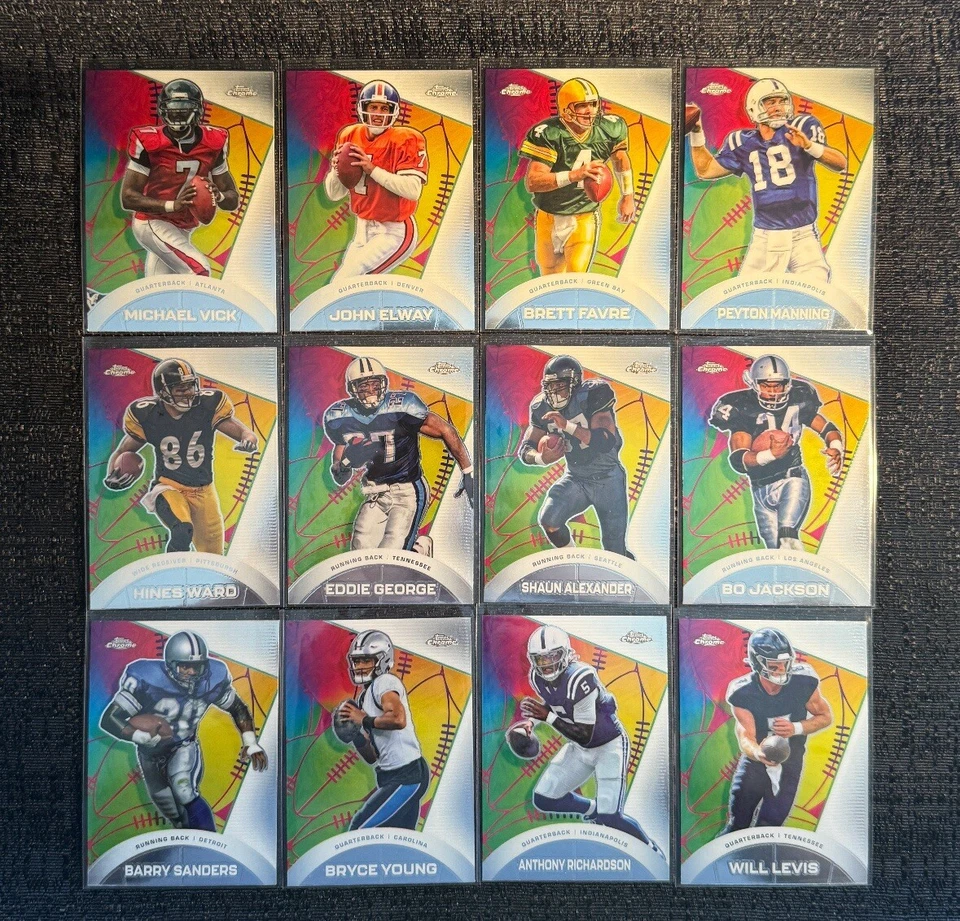2023 Topps Composite Chrome All-Etch Complete Your Set You Pick NFL Card #1-25 - Image 1 of 1