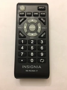 New And Original Remote Control NS-RC4NA-17 NSRC4NA17 for INSIGNIA LCD TVs - Picture 1 of 4