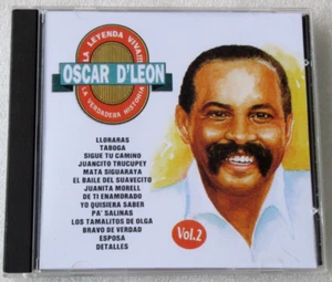 OSCAR D'LEON /LA LEYENDA VIVA CD 1992 TH RODVEN CANADA LATIN SALSA MERENGUE OOP - Picture 1 of 8