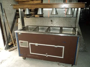 Blanco Bain Marie,Wasserbad,Wärmewagen, Ausgabewagen 4/1GN Strom gebraucht - Bild 1 von 7
