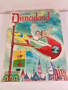 Walt Disneys Disneyland Brettspiel 1965 KOMPLETT Vintage Gebrauchsspuren schneller Versand - Bild 1 von 18