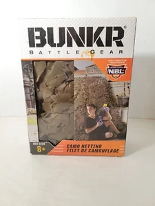 1 Bunkr Battle Gear Mimetico Rete Giocattolo Età 8+ Costruisci la tua Battlezone 60" x 80"  - Foto 1 di 3