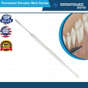 Instrumentos dentales ODM elevador periostial Baby Molt # 7a - Imagen 1 de 4