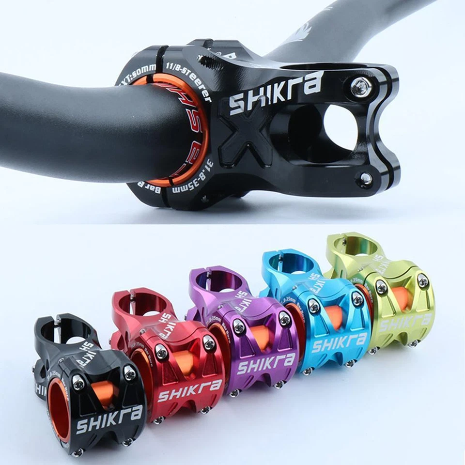 Solid mountain bike stem MTB 31.8 mm 35 mm MTB BMX stem 1 1/4" fork stem - Image 1 of 1