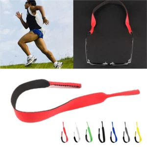 Lunettes lunette de soleil néoprène élastique sport bande sangle porte-cordon G1 - Picture 1 of 15