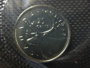 Cuarto Canadian Prooflike 1989 ($0,25) - Imagen 1 de 2