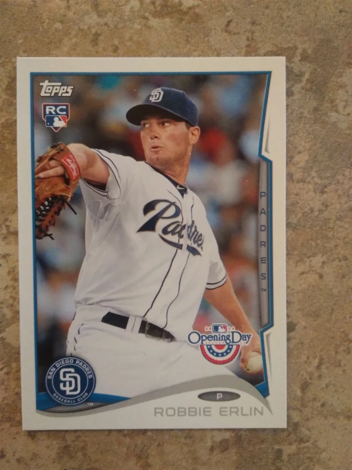 2014 Topps Opening Day...Robbie Erlin #217...RC...San Diego Padres - Image 1 of 1