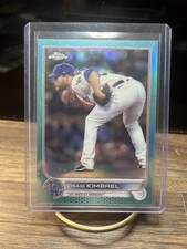 Craig Kimberly Teal Refractor #017/250 2022 Topps Chrome Card #USC83 LA Dodgers