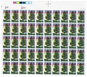 Scott #2246 Michigan Arboretum Sheet of 50 Stamps - MNH P#11111 UR Cross - Picture 1 of 1