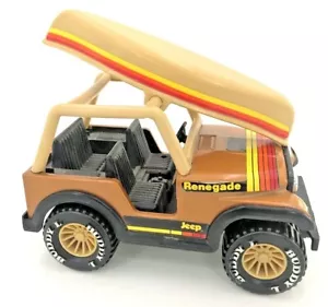 Vintage 1979 Buddy L Renegade Jeep with Canoe, Made in Hong Kong, Nice Condition - Picture 1 of 10