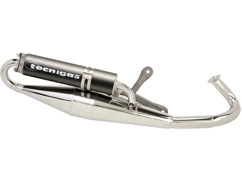 Échappement Sport Tecnigas Suivant R Chrome, Avec ABE, pour Peugeot Jetforce - Photo 1/1
