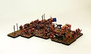 15mm HOTT1003 ORC WARHORDE Unpainted-Fantasy 15mm HOTT 24AP Army UNPAINTED - Picture 1 of 9