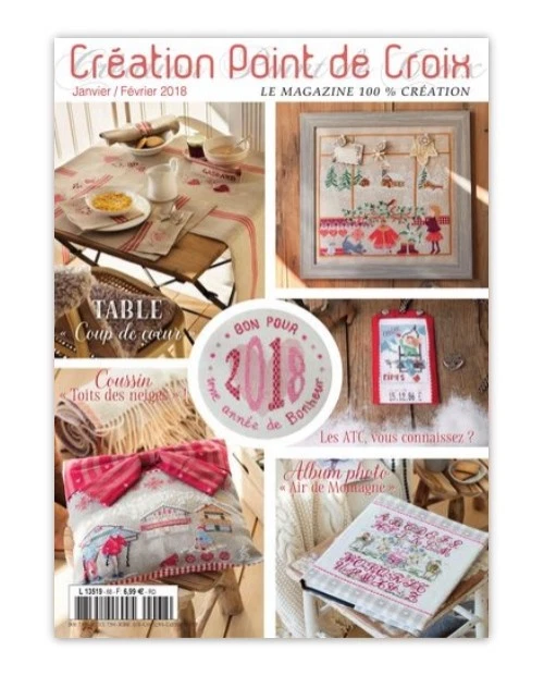 French cross stitch magazine Creation point de croix No.68 - Image 1 of 1
