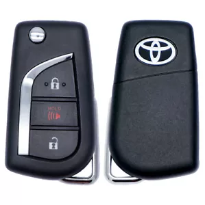 OEM 2020 2021 TOYOTA C-HR FLIP STYLE KEYLESS REMOTE FOB 89070-10082 MOZB3F2F2L - Picture 1 of 3