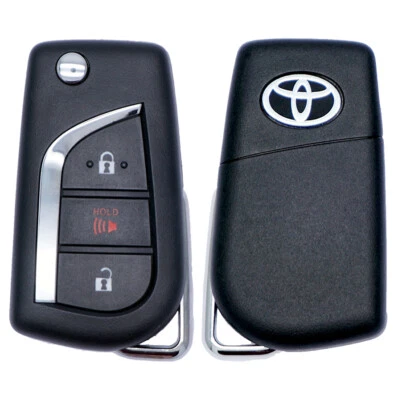 OEM 2019 2020 2021 2022 2023 2024 TOYOTA RAV4 3B FLIP KEYLESS REMOTE FOB GQ4-73T - Image 1 of 4