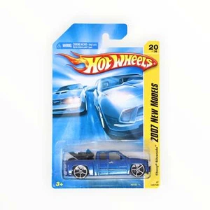 Hot Wheels Chevy Silverado 20/180 - Blue - 2007 Mainline A - Picture 1 of 3