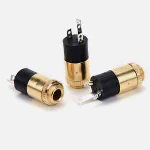 PJ-392 3,5mm Stereo Kopfhörer Buchse 3,5mm Audio Video Buchse mit Mutter PJ-392 - Picture 1 of 5