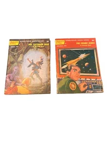 Lot Imaginative Tales 1956 The Cosmic Kings Alexander Blade & Tattooed Man 1957 - Picture 1 of 8