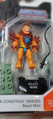 Mega Construx Heroes Series 2 Masters of the Universe Beast Man MOTU 2017 - Image 1 of 4