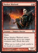 4x Markov Warlord MTG Dark Ascension NM Magic Regular