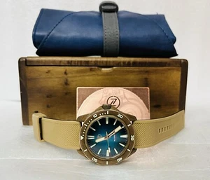 Zelos SWORDFISH Bronze 300M DIVER NH35 TEAL 42mm watch - Picture 1 of 8