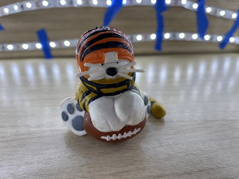 1983 NFL Huddles Cincinnati Bengals Figure Mascot PVC Rare Cover