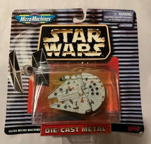 STAR WARS Micro Machines 1996 Millennium Falcon Die Cast Metal MOC NEW - Picture 1 of 2