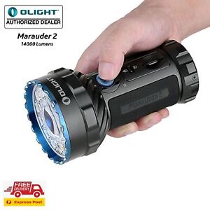 Olight Marauder 2 14000 lumen LED Torch 800m Spotlight and Floodlight 