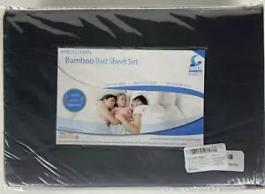 Hotel Bettwäsche Direct 100% Bambus Viskose 4-teiliges Queen Bettwäsche Set (dunkelgrau) - Bild 1 von 2