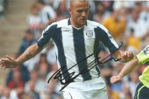 WEST BROM: ROMAN BEDNAR SIGNED 6x4 ACTION PHOTO+COA - Picture 1 of 1