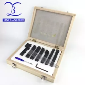 Set utensili taglierina tornio tornio in metallo duro indicizzabile 16 mm 7 pz/set, no titanio - Foto 1 di 4