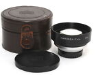 Nippon Kogaku Nikkorex-Tele F5.6 lens with leather case and caps
