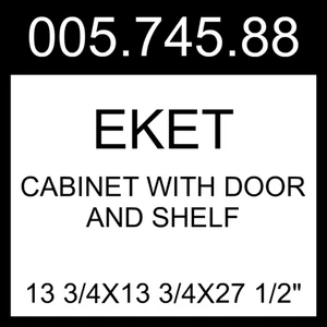 IKEA EKET Cabinet With Door And Shelf 005.745.88 - Picture 1 of 1