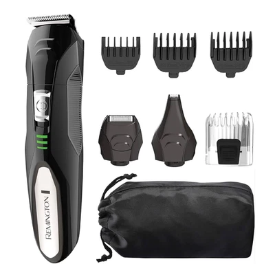 Remington All-In-One Grooming Kit Lithium Powered 8 Piece Set with Trimmer Black - Image 1 of 4