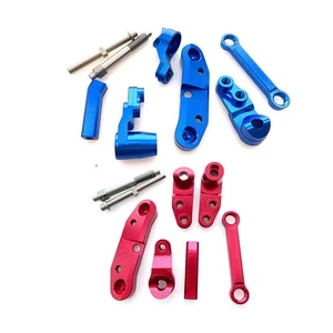 Kit de grupo de dirección de metal grupo de dirección de tracción trasera para coche Losi 22S 2x2 SCT 1/10 - Imagen 1 de 7