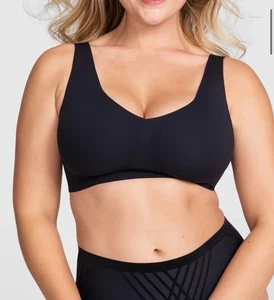 HONEY LOVE Liftwear V-Ausschnitt BH in Vamp - Größe 3X schwarz - Bild 1 von 5