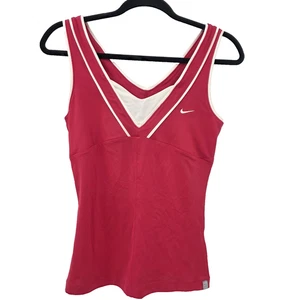 Nike Damen Small Wide Strap Tank Top Dri-Fit V-Neck Fitted Sportbekleidung - Bild 1 von 15