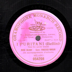 41g1.  Galvany & Marconi - Puritani-Vieni fra queste braccia - G&T 054208 - Imagen 1 de 1