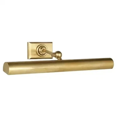 Vintage Brass Picture Light Wall Lamp Antique Style Art Display Lighting. - Image 1 of 4