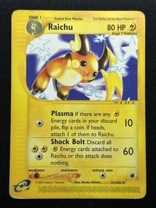 Raichu (61) Expedition 061/165 Pokemon Card MP - Picture 1 of 2
