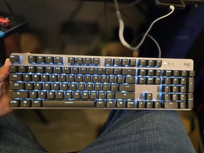 Logitech K845 Mechanical Iluminated Keyboard corded **TESTED** - Image 1 of 4