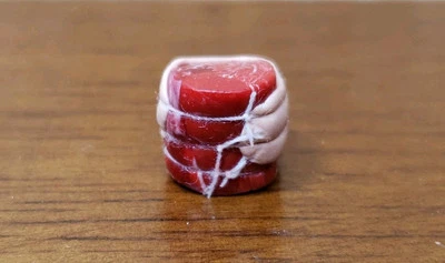 VINTAGE ARTISAN MADE ROAST FOR MINIATURE DOLLHOUSE  - Image 1 of 4