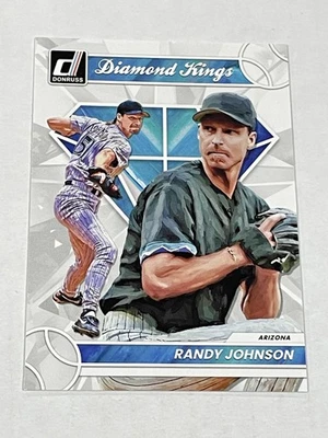 2023 Donruss Baseball Diamond Kings #11 - Randy Johnson - Arizona Diamondbacks - Image 1 of 2