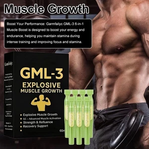GML-3 EXPLOSIVES MUSKELWACHSTUM GC-Advanced Muscle Activation Strength & Reflu🔥US - Bild 1 von 9