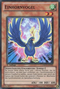 YuGiOh Einhornvogel DREV-DE012 Super Rare Excellent 1st - Bild 1 von 2