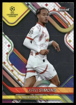 2024 FINEST UEFA CLUB COMPETITIONS XAVI SIMONS RB LEIPZIG #46 - Image 1 of 2
